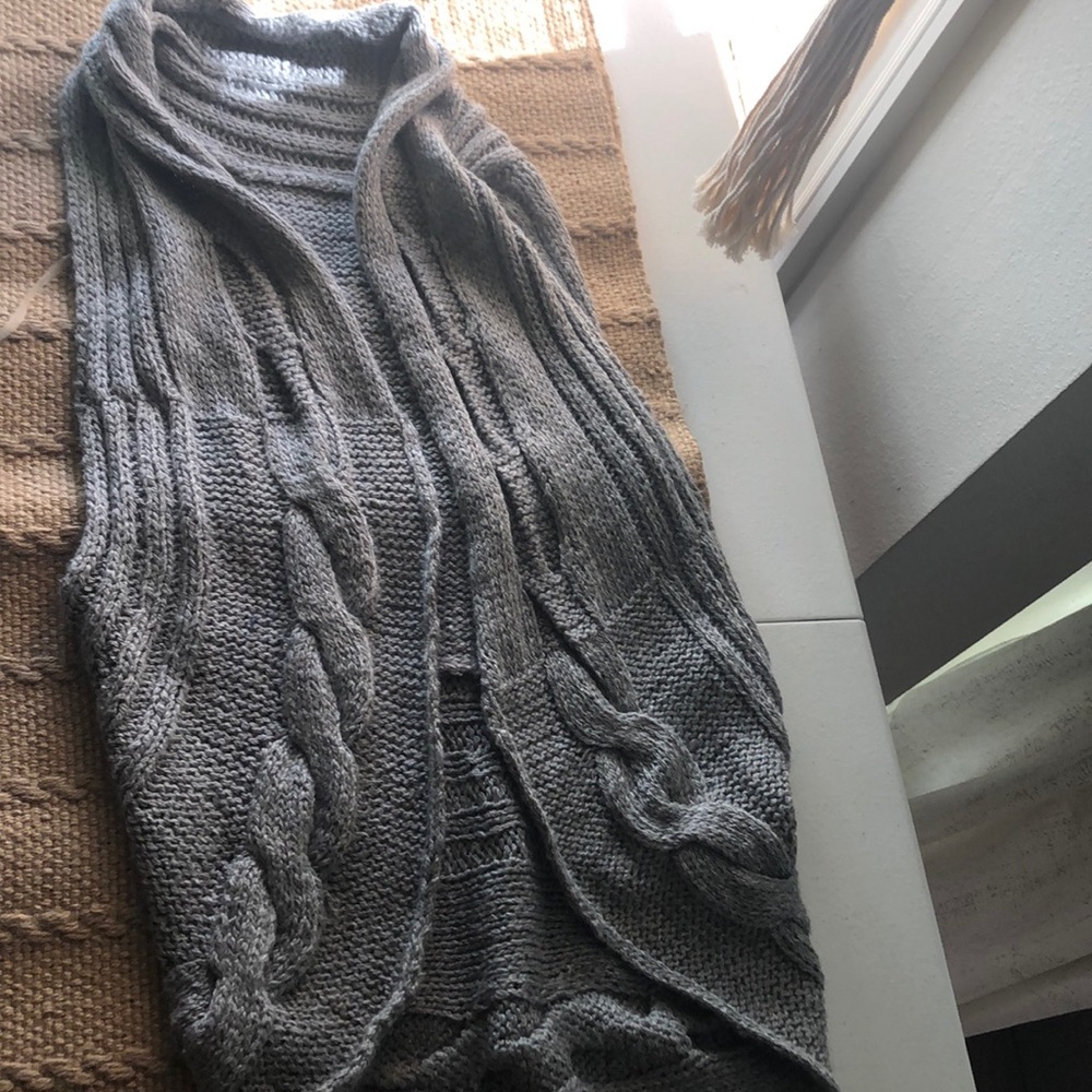 Grey vest